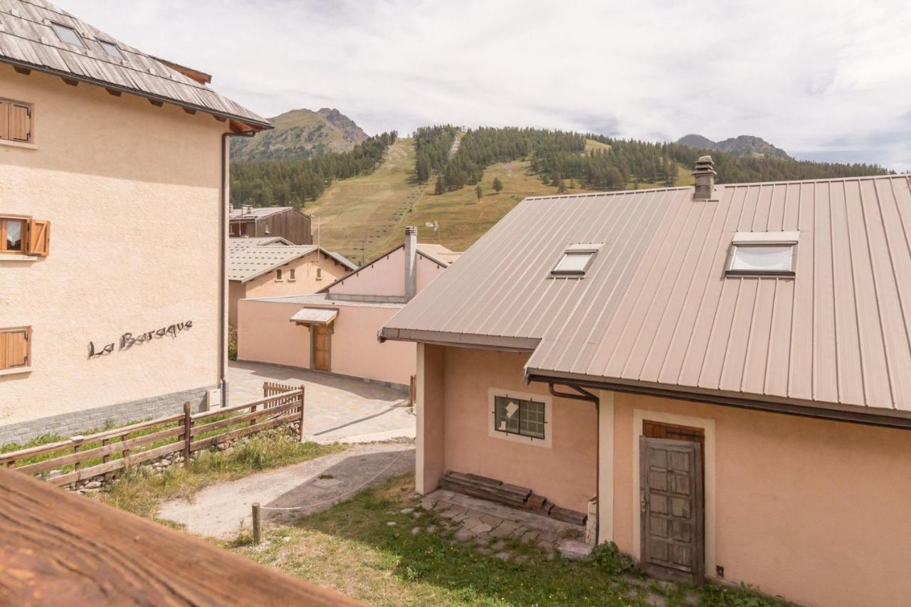 Trilocale Fronte Piste A Montgenevre Apartamento Exterior foto